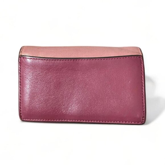 VINTAGE - COACH Dreamer Card Case in Pink Colorblock 76163 - Picture 3 of 4
